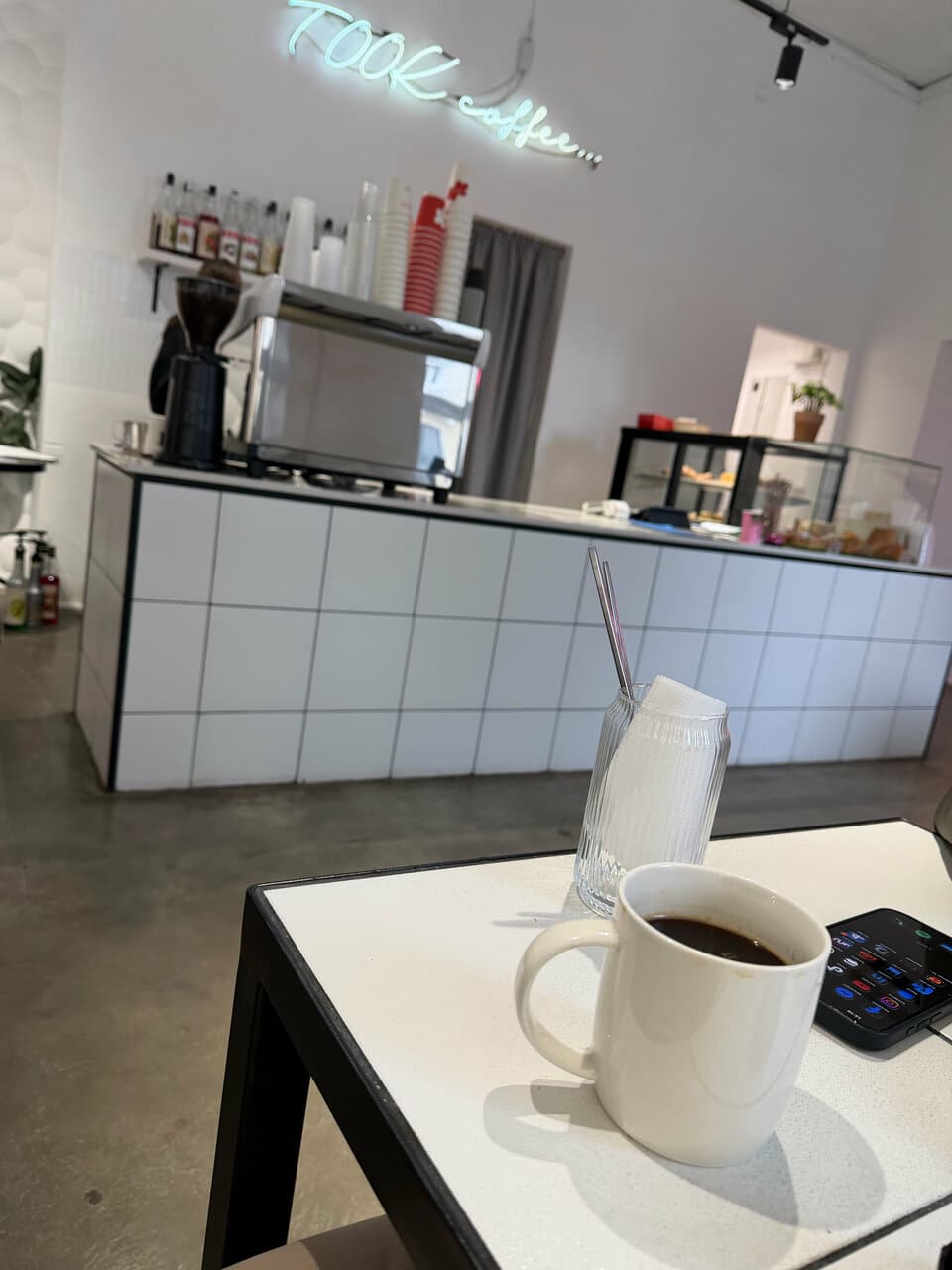 Took coffee