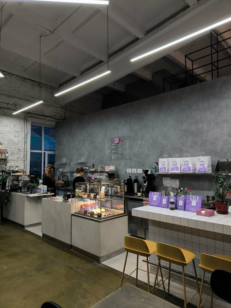 Red coffee store